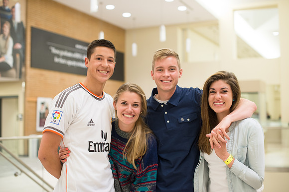 Students kick of the new semester at I-Night.