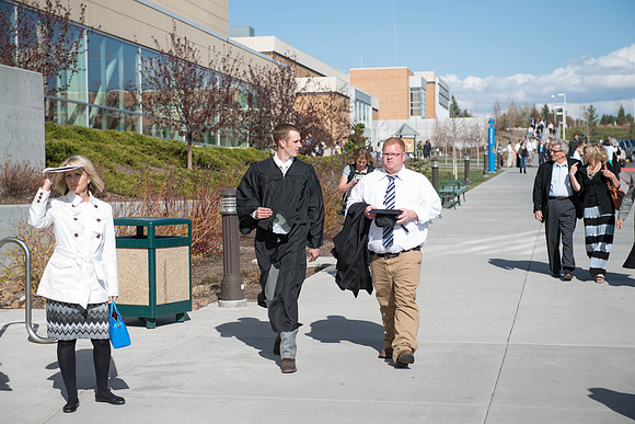 Brigham Young University-Idaho graduation, April 2015