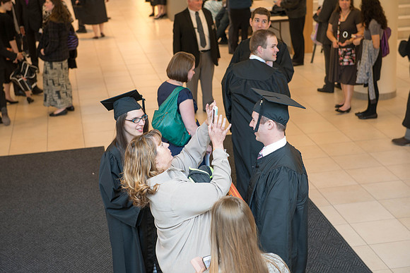 Brigham Young University-Idaho graduation, April 2015