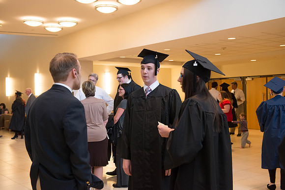 Brigham Young University-Idaho graduation, April 2015