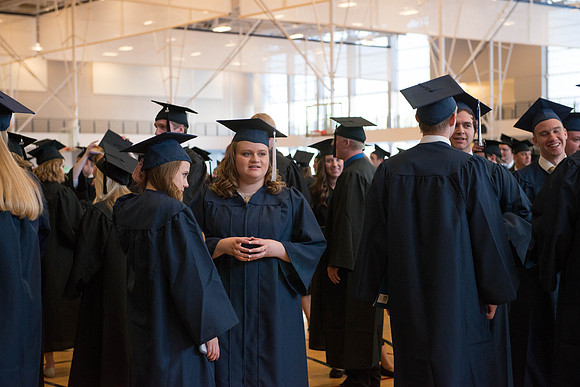 Brigham Young University-Idaho graduation, April 2015
