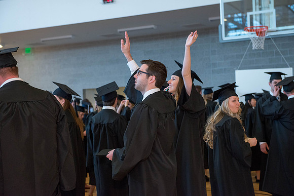 Brigham Young University-Idaho graduation, April 2015