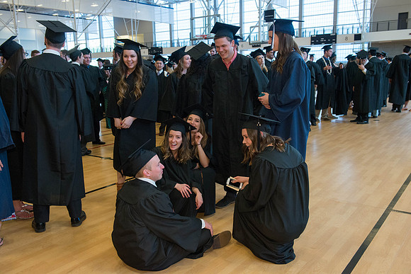 Brigham Young University-Idaho graduation, April 2015