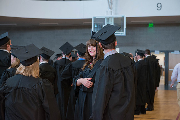 Brigham Young University-Idaho graduation, April 2015