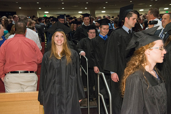 Brigham Young University-Idaho graduation, April 2015
