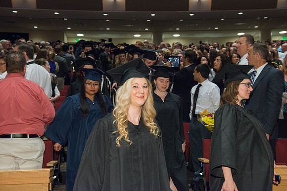 Brigham Young University-Idaho graduation, April 2015