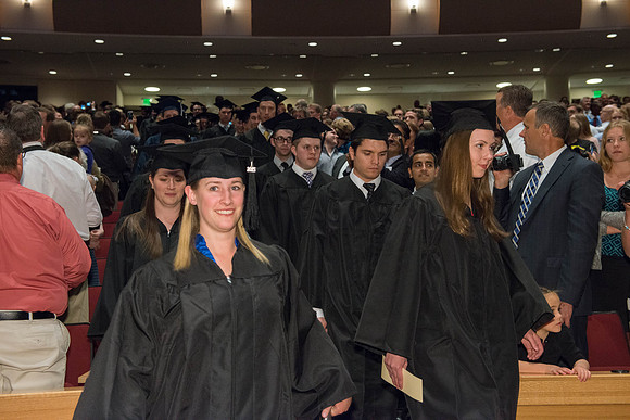 Brigham Young University-Idaho graduation, April 2015