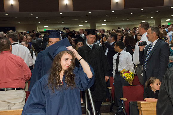 Brigham Young University-Idaho graduation, April 2015