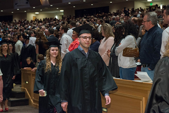 Brigham Young University-Idaho graduation, April 2015