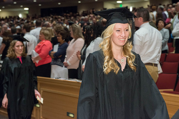 Brigham Young University-Idaho graduation, April 2015