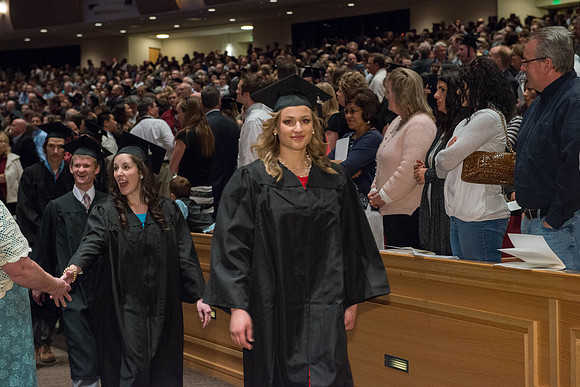 Brigham Young University-Idaho graduation, April 2015