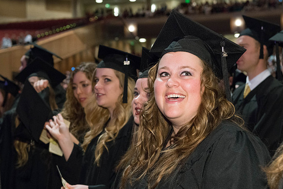 Brigham Young University-Idaho graduation, April 2015