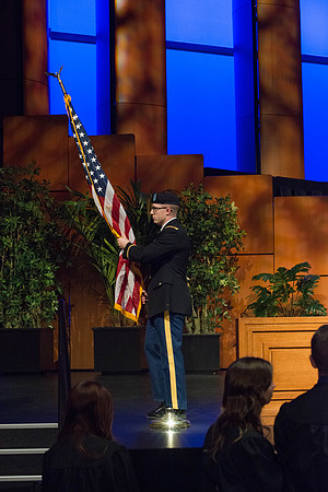 Brigham Young University-Idaho graduation, April 2015
