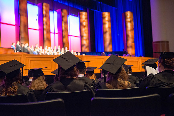 Brigham Young University-Idaho graduation, April 2015