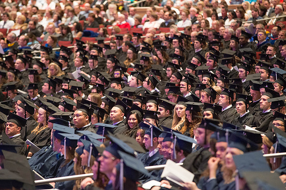 Brigham Young University-Idaho graduation, April 2015