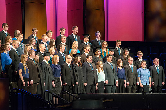 Brigham Young University-Idaho graduation, April 2015