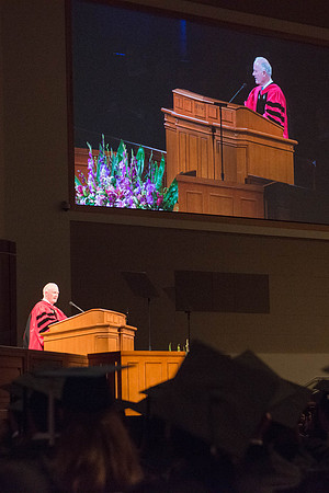 Brigham Young University-Idaho graduation, April 2015