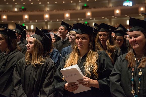 Brigham Young University-Idaho graduation, April 2015