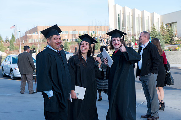 Brigham Young University-Idaho graduation, April 2015