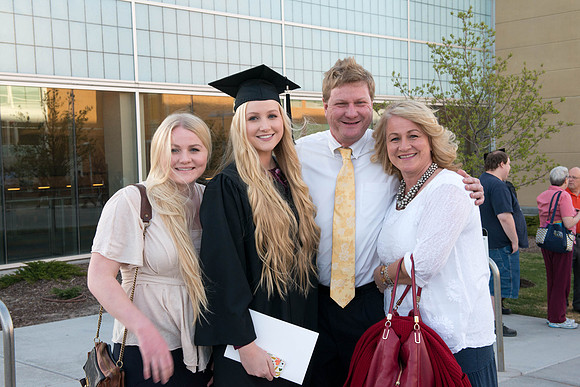 Brigham Young University-Idaho graduation, April 2015