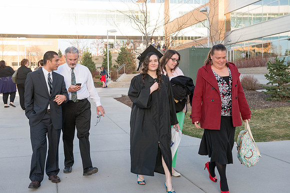 Brigham Young University-Idaho graduation, April 2015