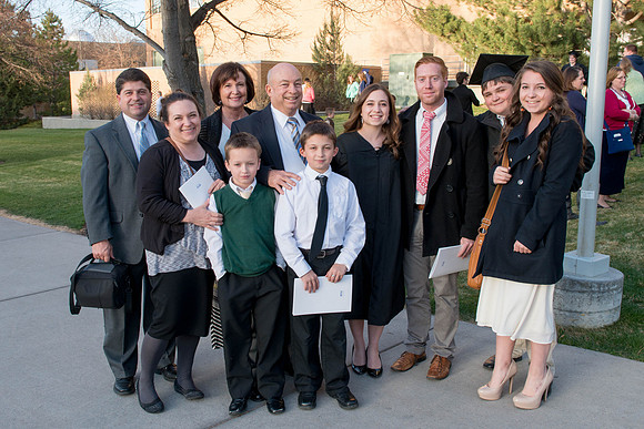 Brigham Young University-Idaho graduation, April 2015