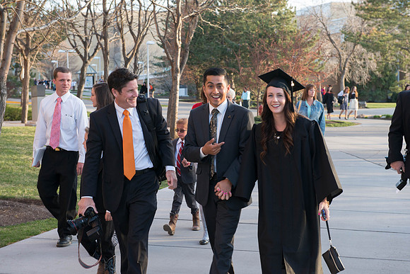 Brigham Young University-Idaho graduation, April 2015