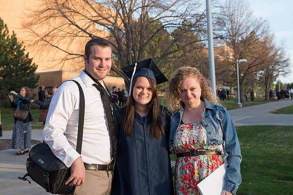 Brigham Young University-Idaho graduation, April 2015