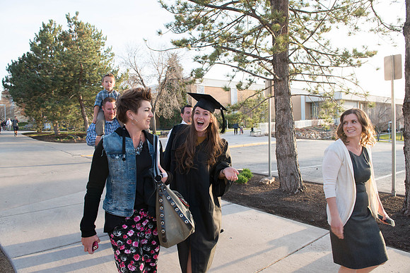 Brigham Young University-Idaho graduation, April 2015