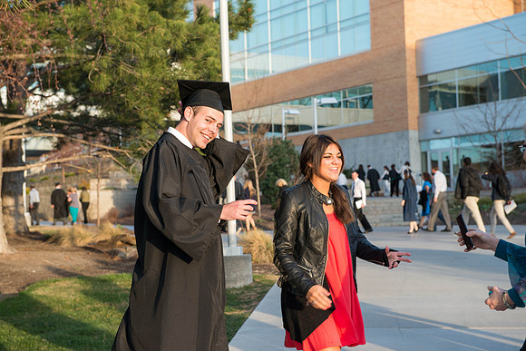 Brigham Young University-Idaho graduation, April 2015