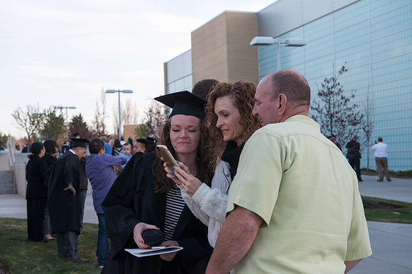 Brigham Young University-Idaho graduation, April 2015