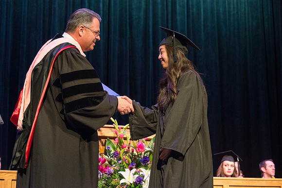 Brigham Young University-Idaho graduation, April 2015