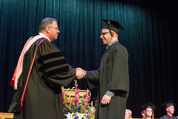 Brigham Young University-Idaho graduation, April 2015