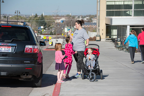 The first day of school for the Spring 2015 semester.