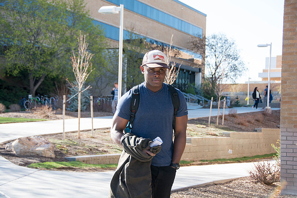 The first day of school for the Spring 2015 semester.