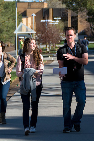 The first day of school for the Spring 2015 semester.