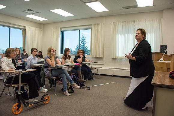 The First Day of School for the Spring 2015 semester.