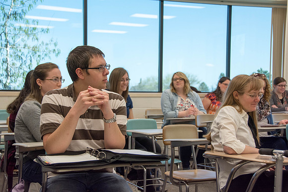 The First Day of School for the Spring 2015 semester.
