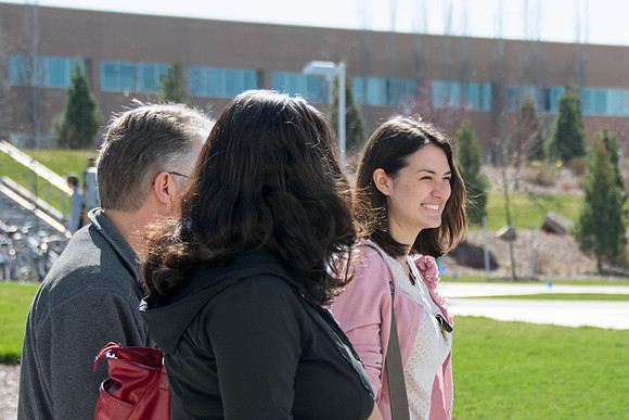 The first day of school for the Spring 2015 semester.