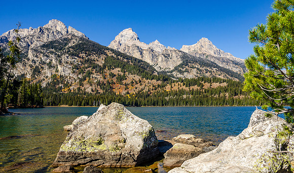 Hike to Taggart Lake in the Tetons.