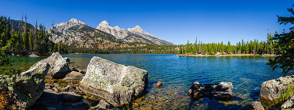 Hike to Taggart Lake in the Tetons.