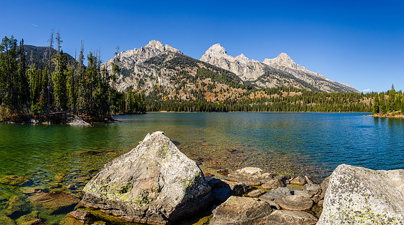 Hike to Taggart Lake in the Tetons.