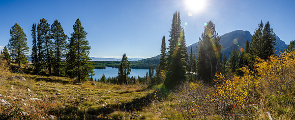 Hike to Taggart Lake in the Tetons.