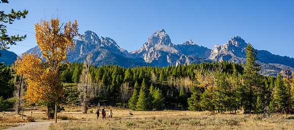 Hike to Taggart Lake in the Tetons.