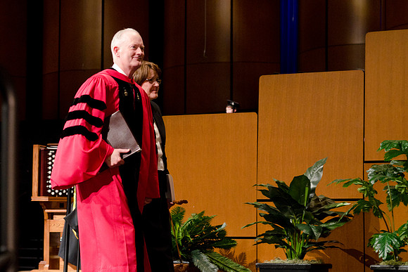 Commencement; Pres. Kim B. Clark