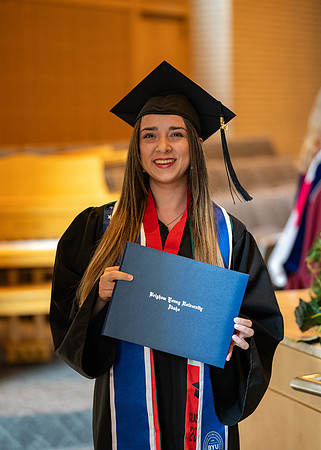 Graduates during convocation for the College of Language and Letters.