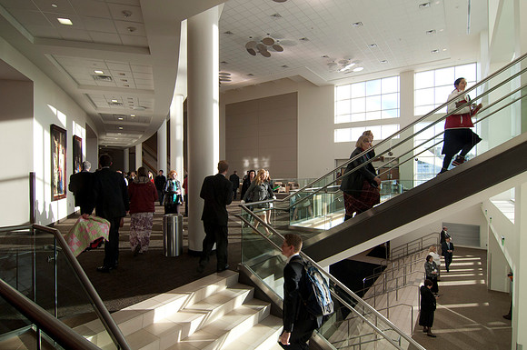 BYU-Idaho Center foyer.