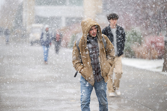 First Campus Snow - Oct 2025