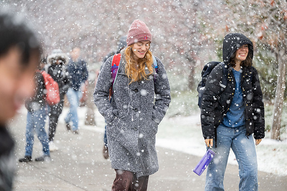 First Campus Snow - Oct 2025