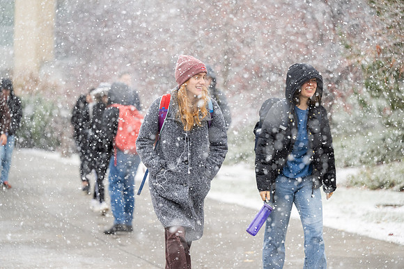 First Campus Snow - Oct 2025